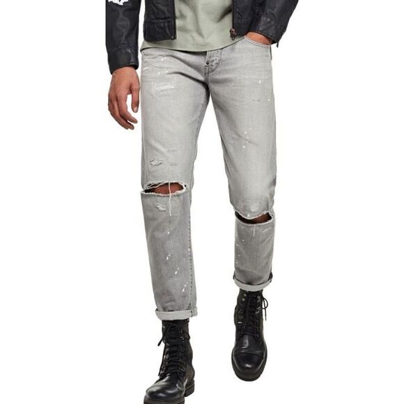 G-STAR RAW - MENS 3911 ALUM RELAXED TAPERED JEANS 32/36 - Picture 2 of 16